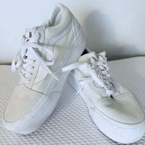 Vans Women's White Sneakers